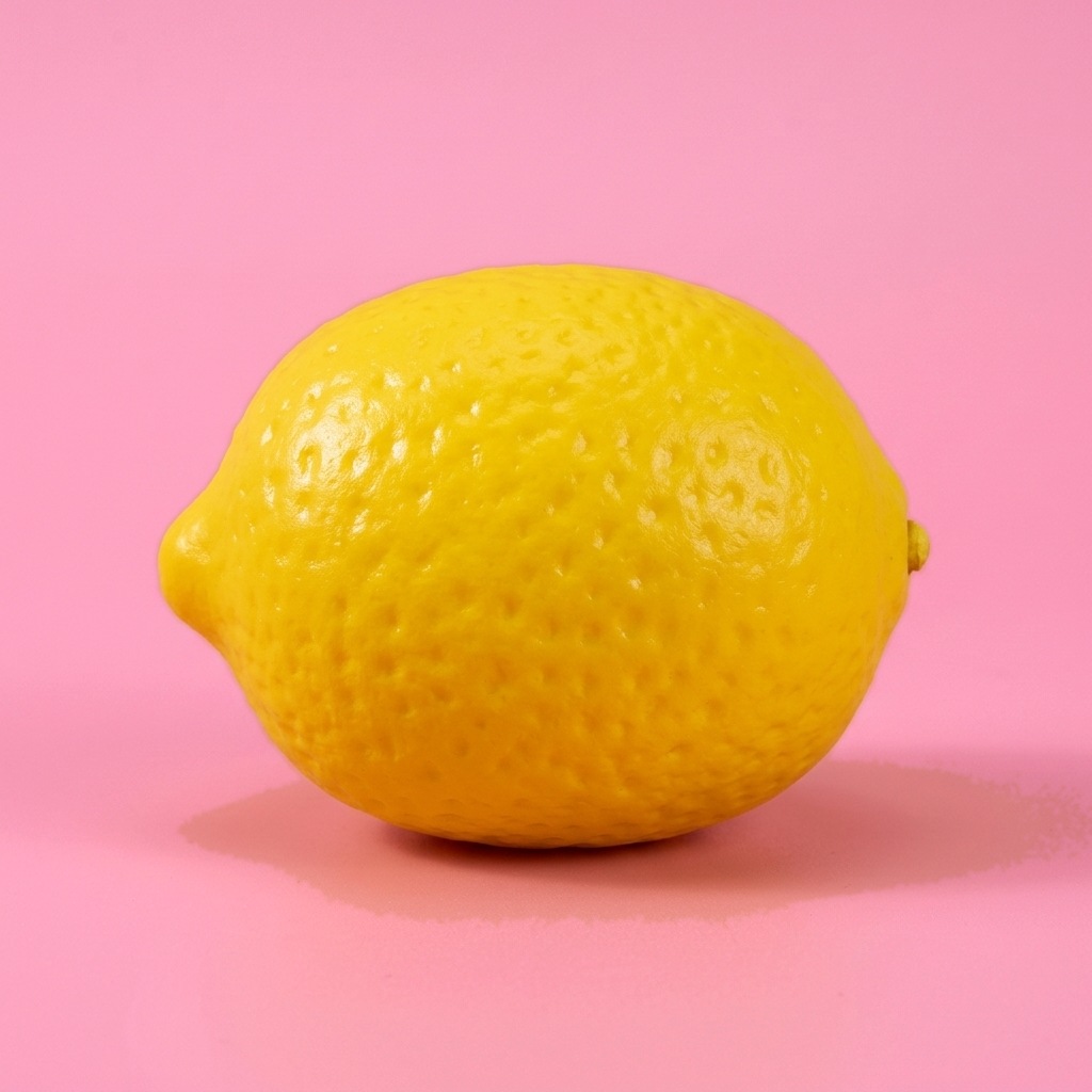 Bright yellow color-changing crunchy lemon squishy