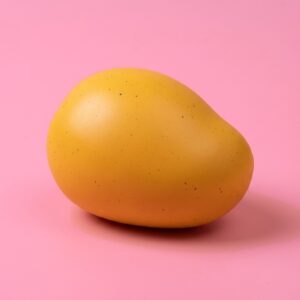 Yellow color-changing crunchy mango squishy